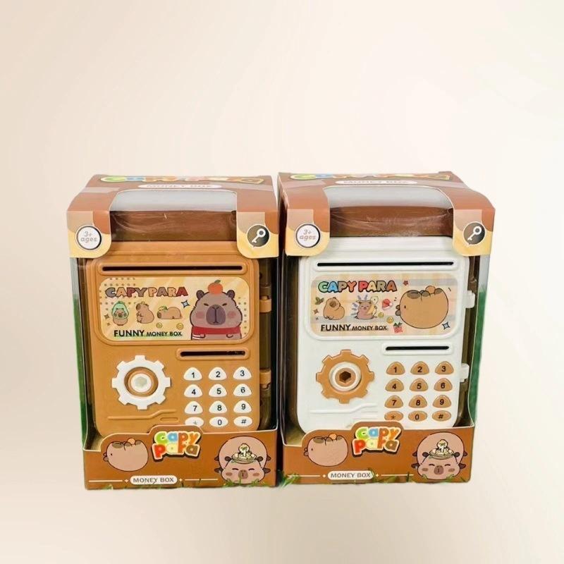 Money Box With Fingerprint Pig - Coin Operated Kiddie Ride ulasan dan harga