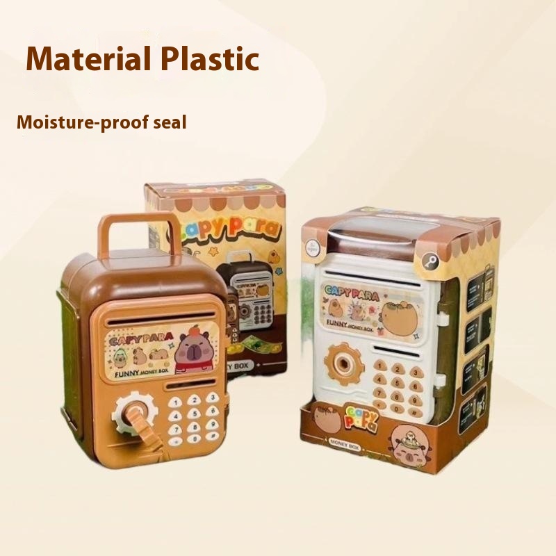 Money Box With Fingerprint Pig - Coin Operated Kiddie Ride ulasan dan harga