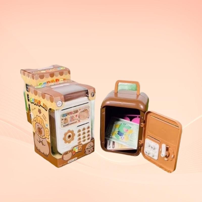 Money Box With Fingerprint Pig - Coin Operated Kiddie Ride ulasan dan harga