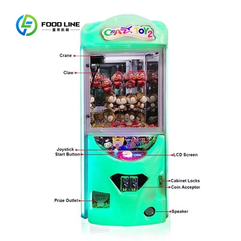 Customized Coin Operated Arcad - Arcade Toy Vending Machine ulasan dan harga
