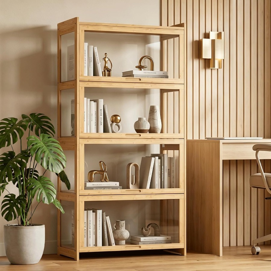 Display Cabinet with Flip-Up D - Glass Cabinet Display ulasan dan harga