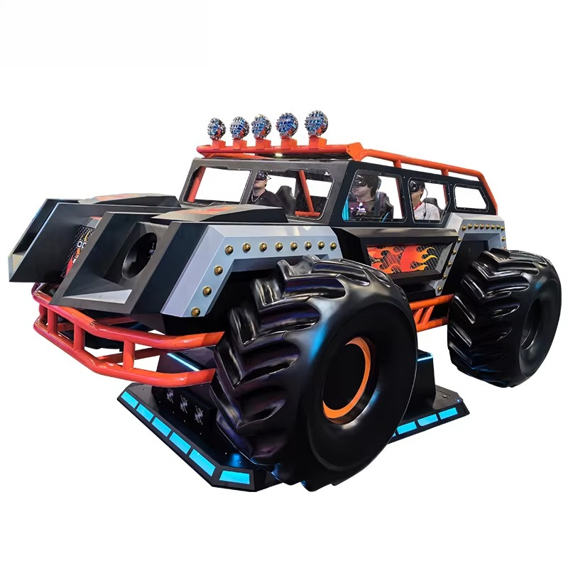 6-Person VR Racing Shooting Si - 9D Vr Simulator ulasan dan harga