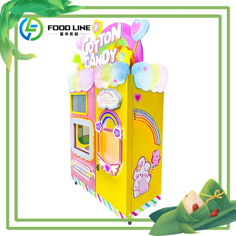 FL Manufacture Robot Electric  - Candy Floss Machine ulasan dan harga
