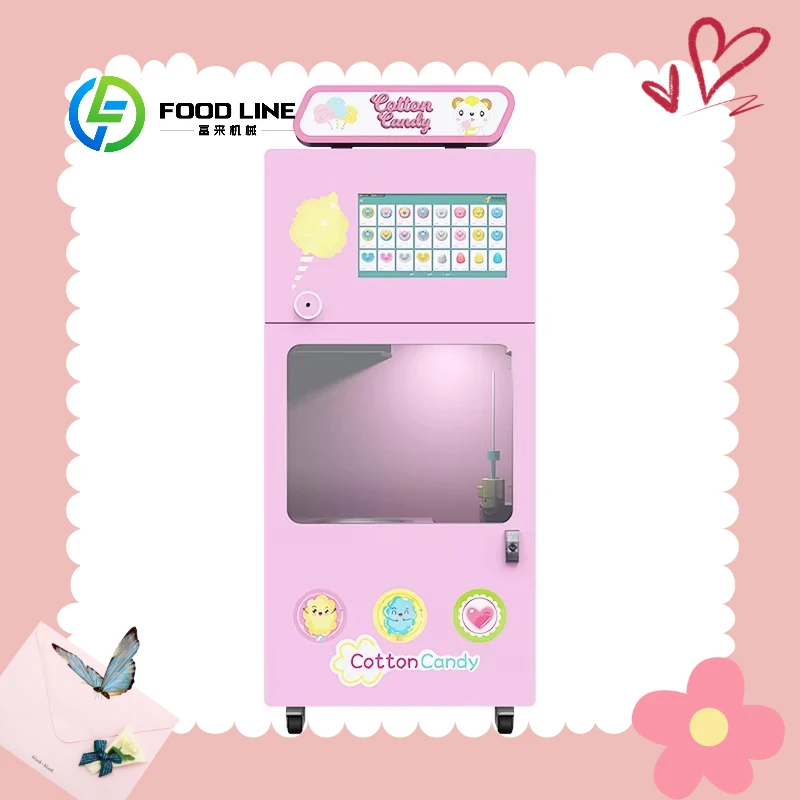 FL Manufacture Robot Electric  - Candy Floss Machine ulasan dan harga