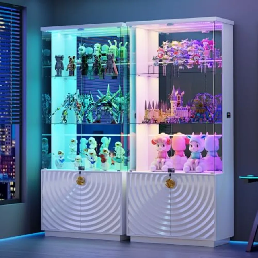 Display Cabinet 71 Inch Lockab - Glass Cabinet Display ulasan dan harga