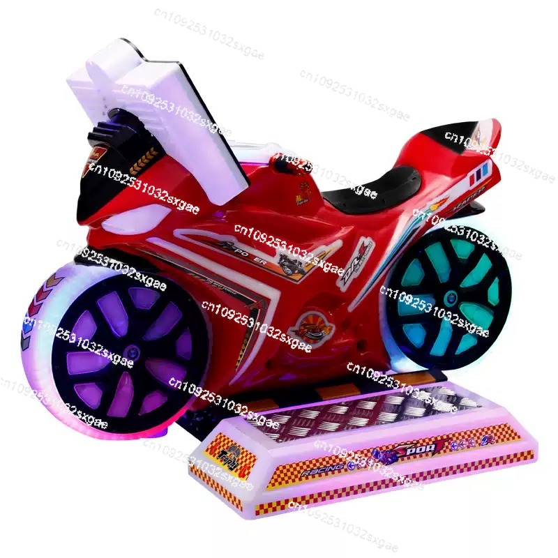 Kids Play Motor Bike Amusement - Coin Operated Kiddie Ride ulasan dan harga