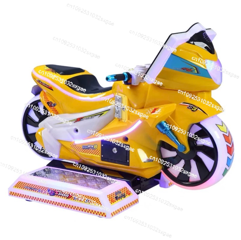 Kids Play Motor Bike Amusement - Coin Operated Kiddie Ride ulasan dan harga