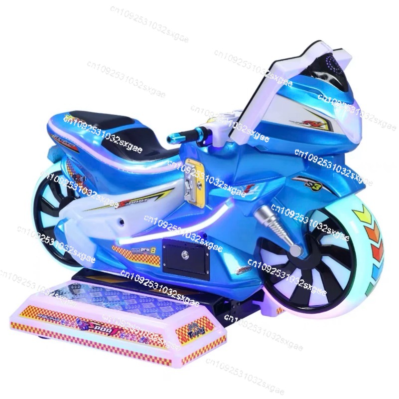 Kids Play Motor Bike Amusement - Coin Operated Kiddie Ride ulasan dan harga