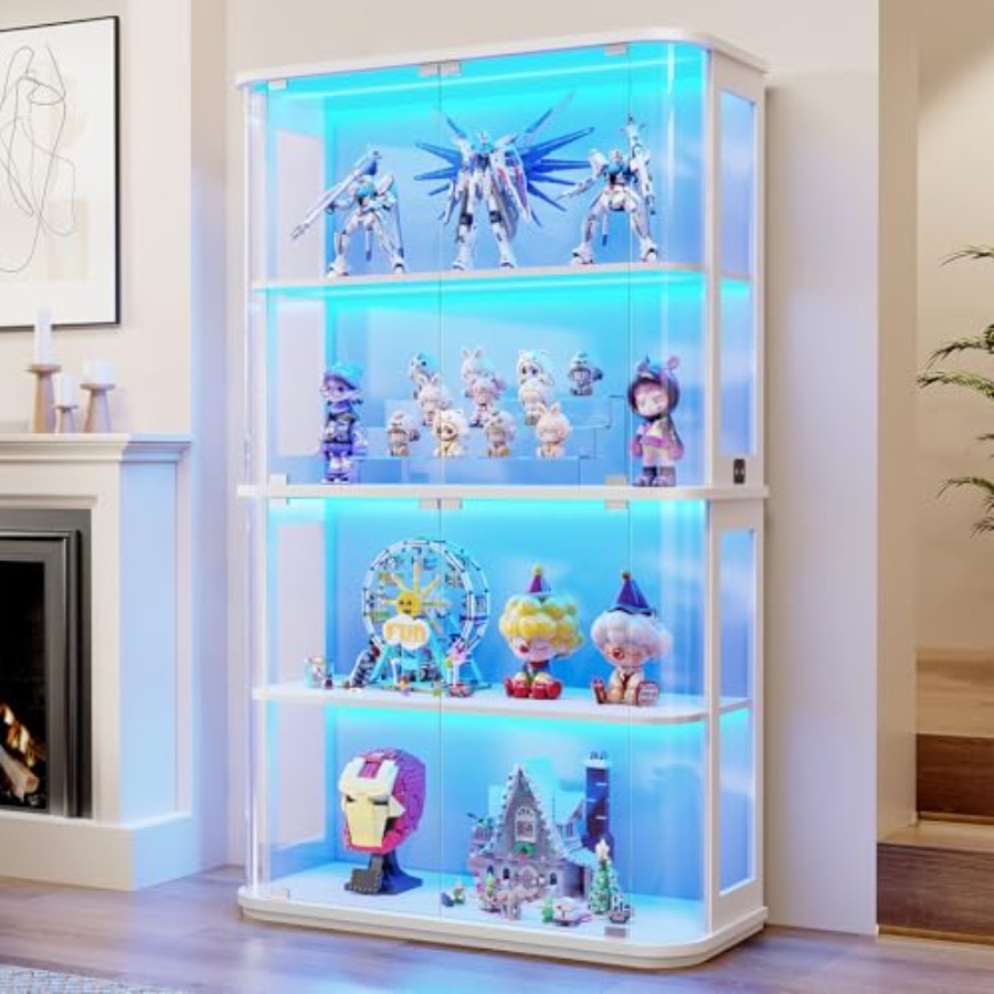 Rounded display cabinet for re - Glass Cabinet Display ulasan dan harga