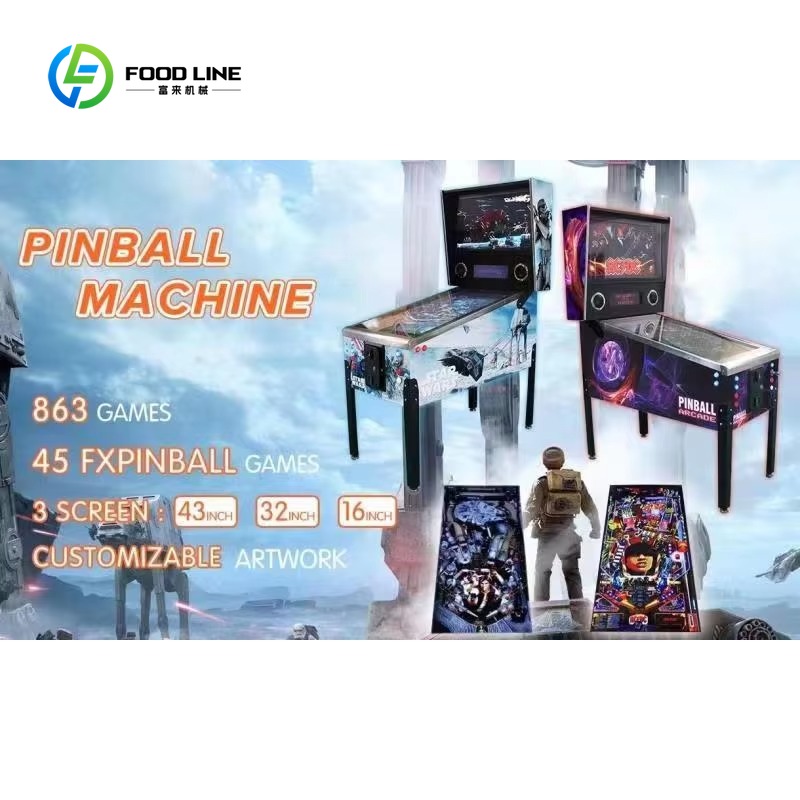 Customized Flipper Virtual Pin - Pinball Machine ulasan dan harga