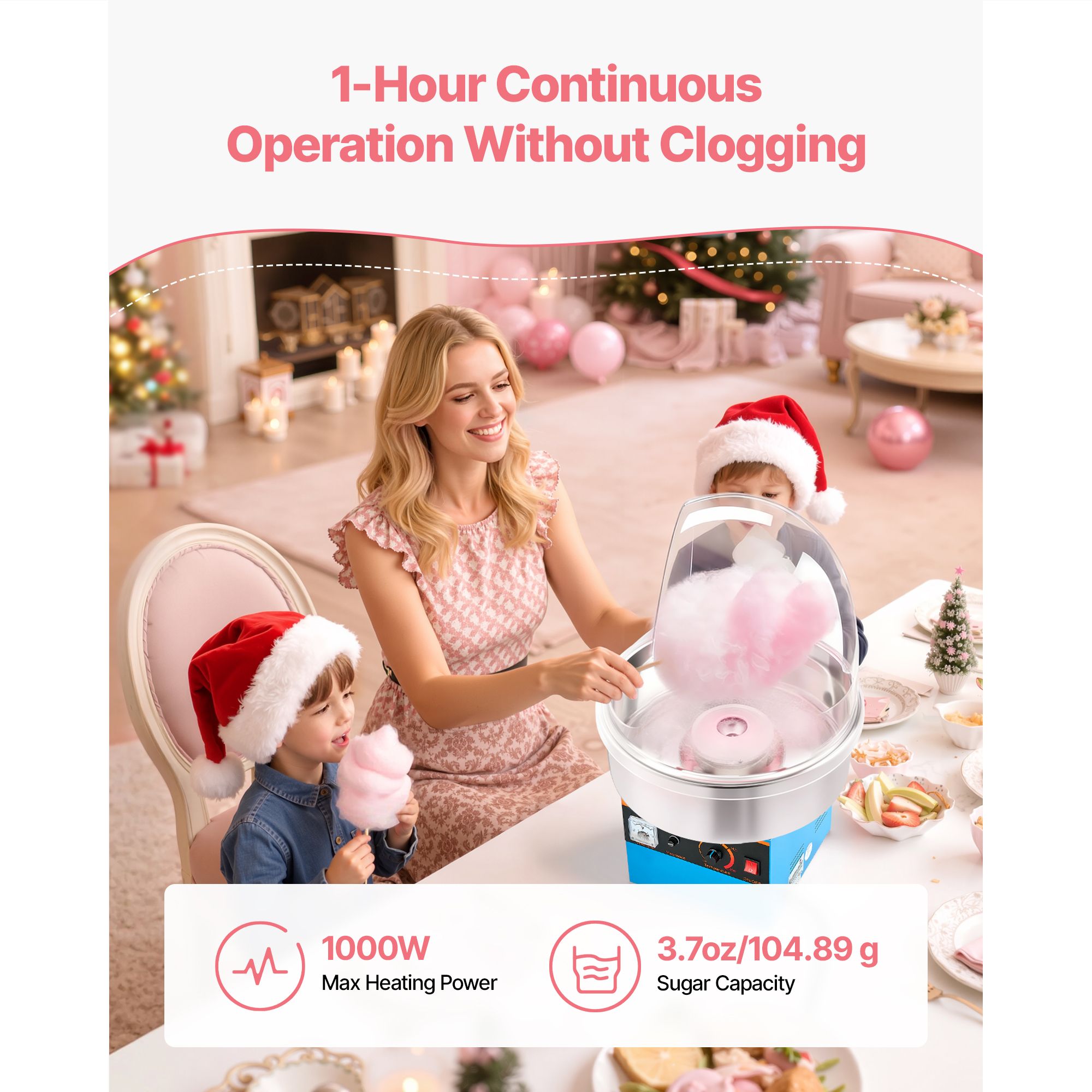 Electric Cotton Candy Machine, - Candy Floss Machine ulasan dan harga
