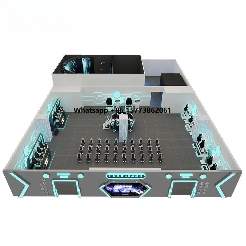 Virtual Reality Amusement Park - 9D Vr Simulator ulasan dan harga