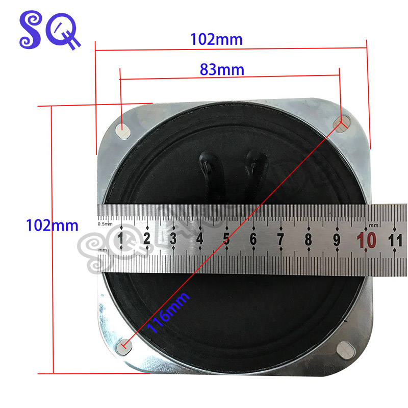 2pcs 8ohms 5W 4 Inch Arcade Pa - Coin Operated Kiddie Ride ulasan dan harga