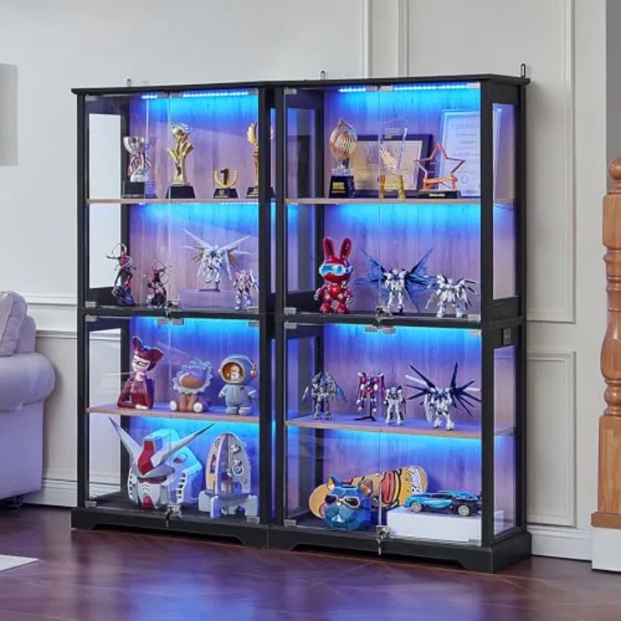 Farmhouse Glass Display Cabine - Glass Cabinet Display ulasan dan harga