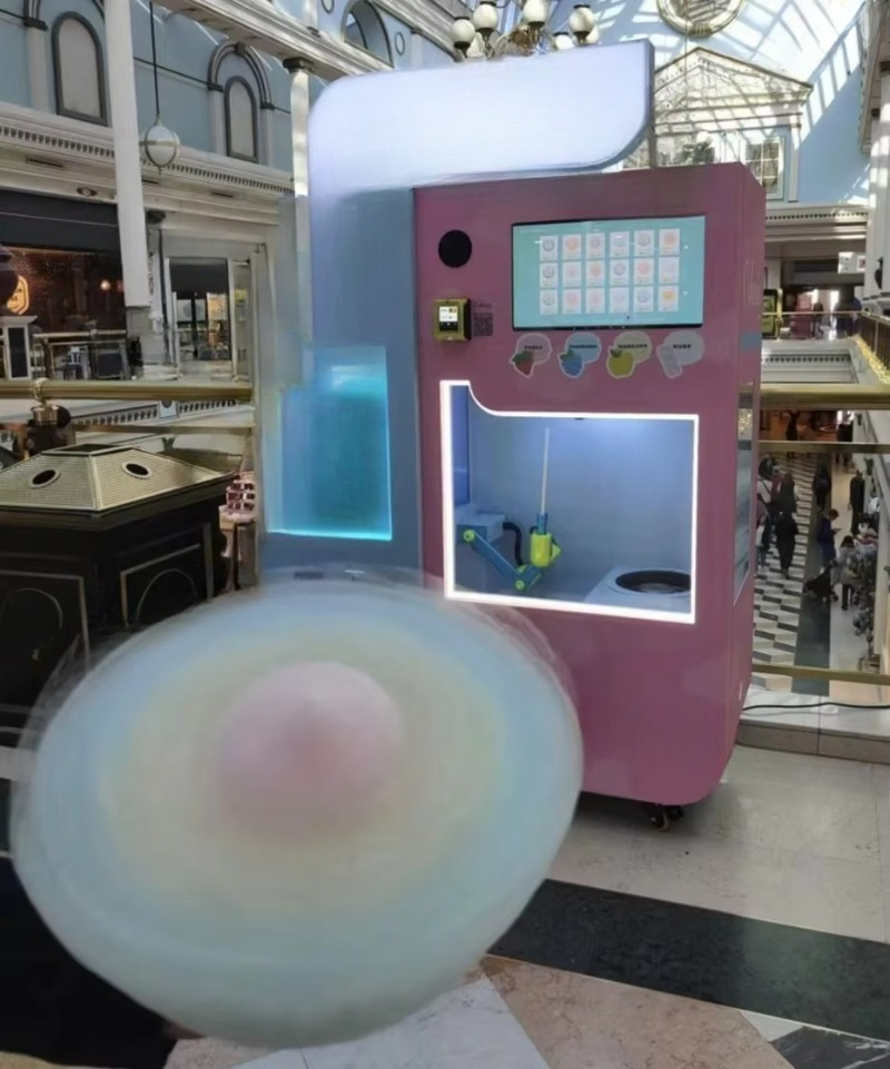 24Hours Unmanned Candy Vending - Candy Floss Machine ulasan dan harga