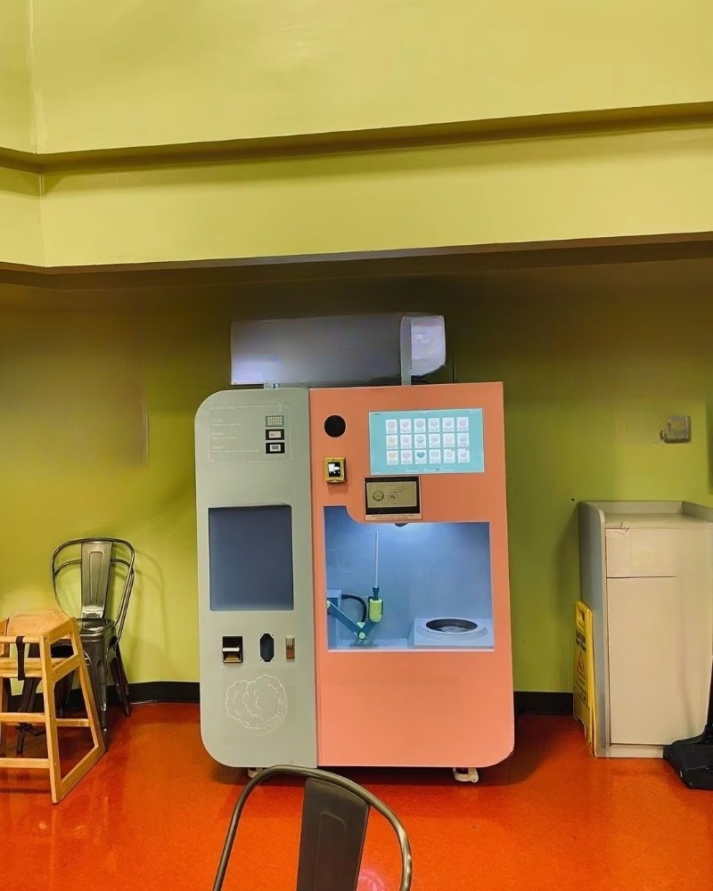 24Hours Unmanned Candy Vending - Candy Floss Machine ulasan dan harga