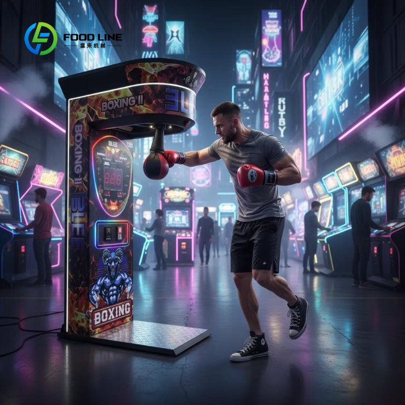 Customized Coin Operated Elect - Boxing Machine Arcade ulasan dan harga
