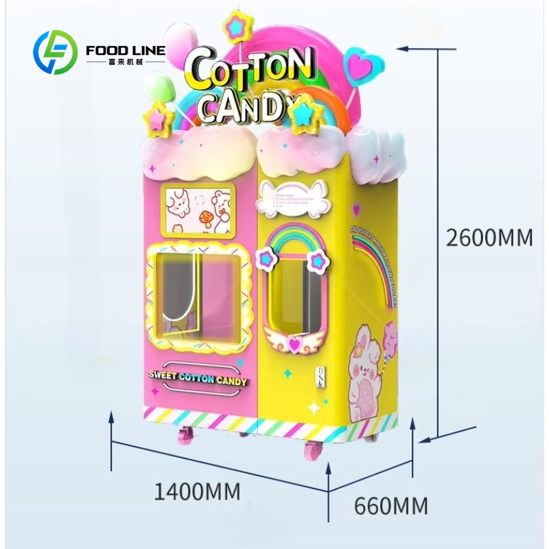 Customized Cotton Candy Vendin - Candy Floss Machine ulasan dan harga